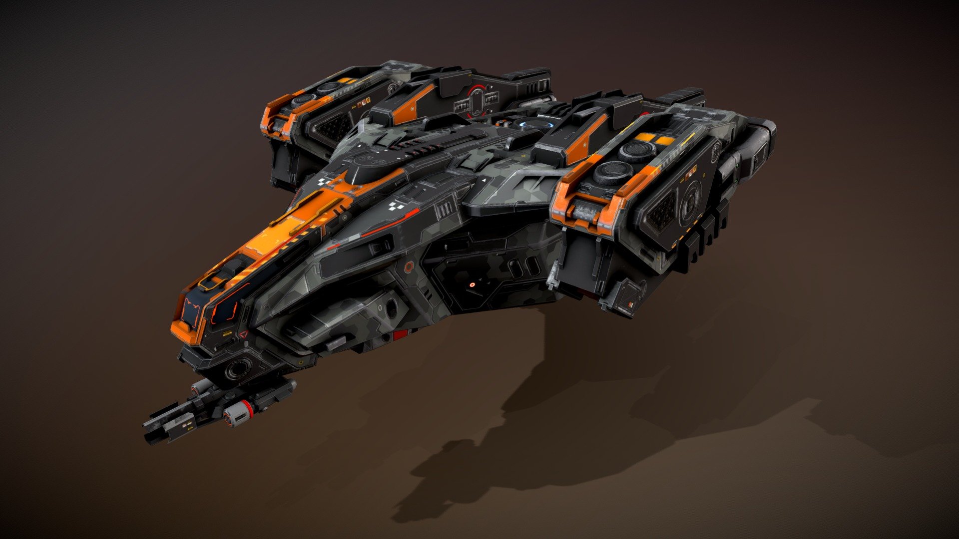 SF Dropship R35 3d model