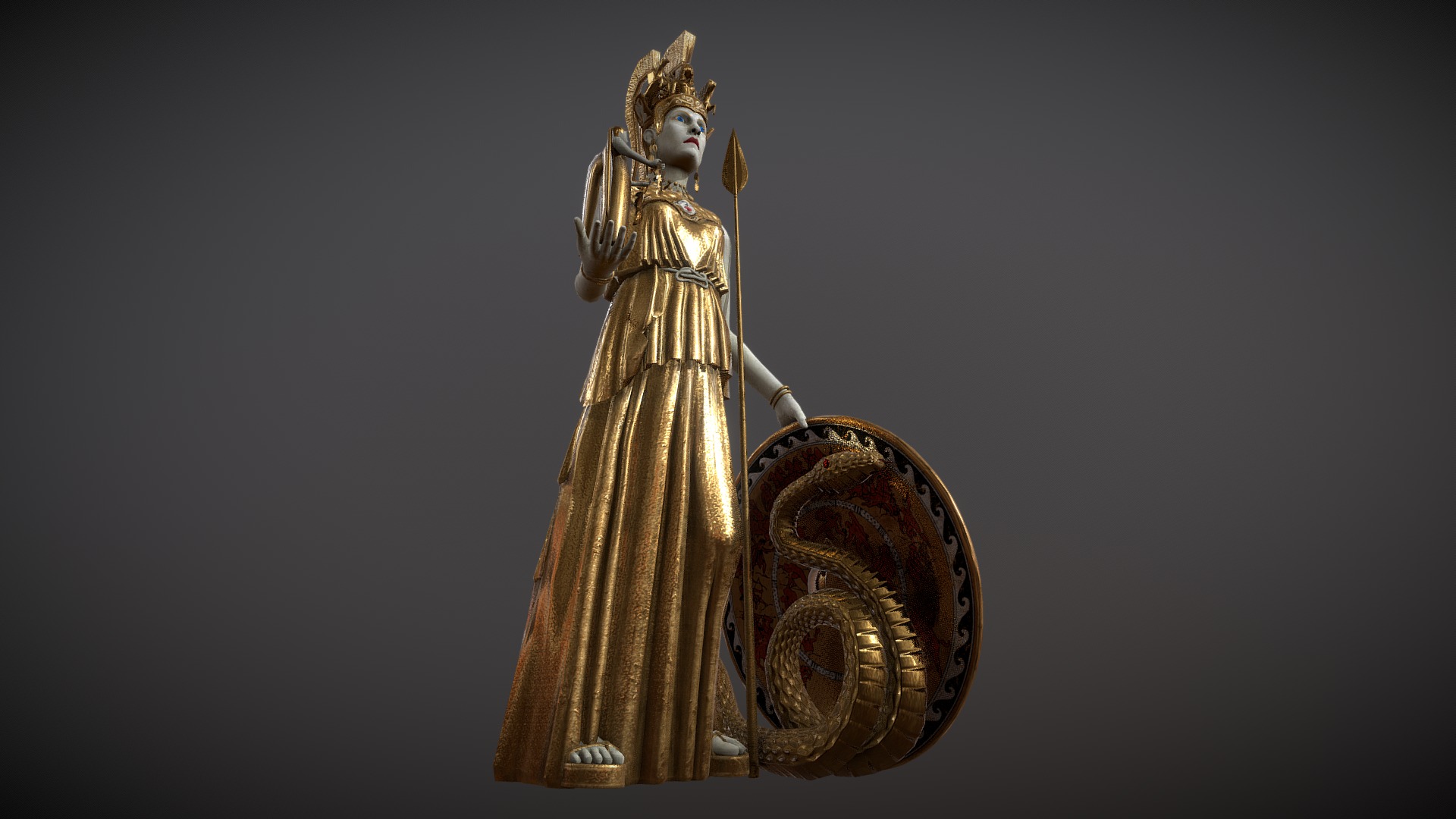 Athena Parthenos 3d model