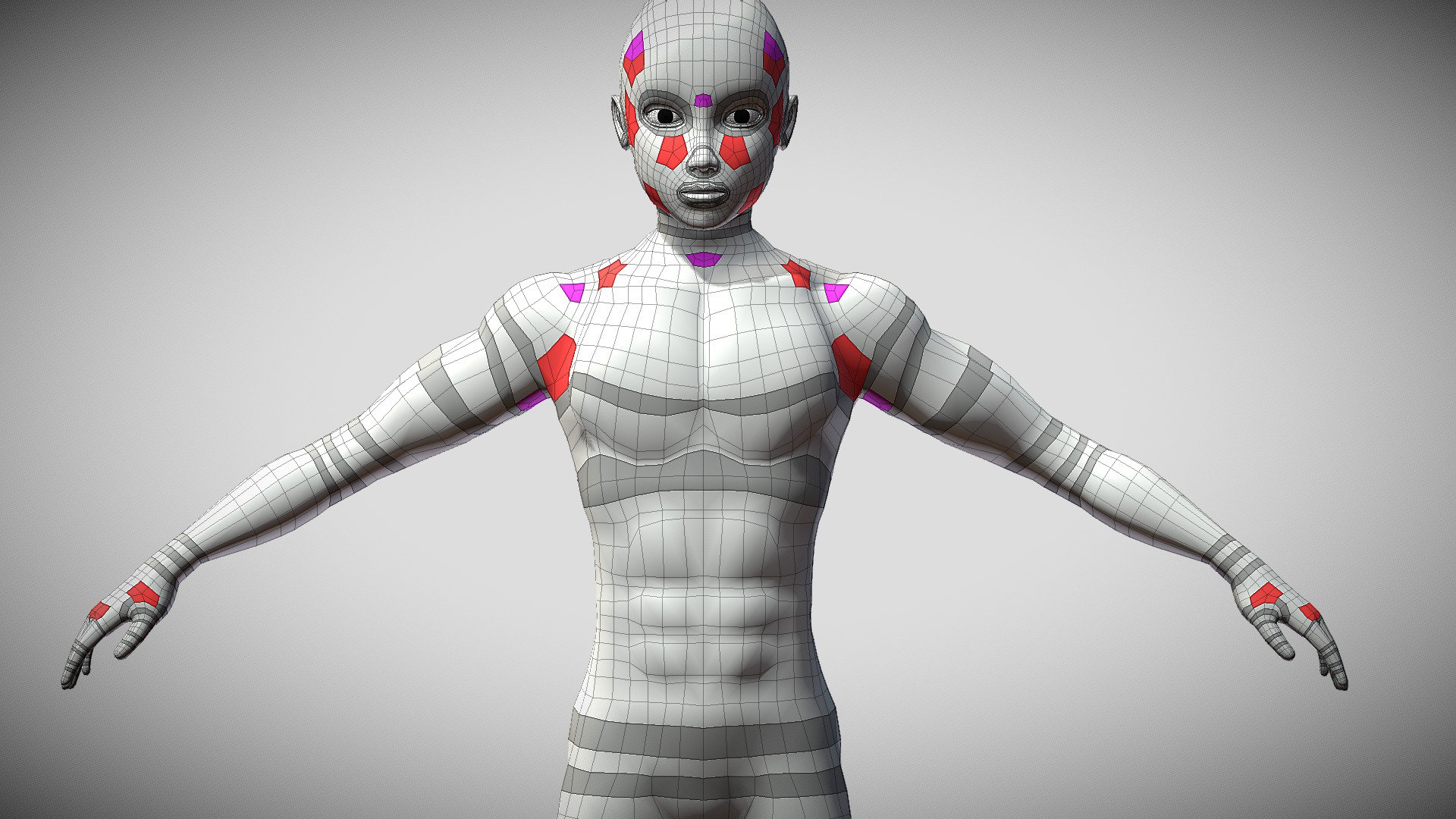 Male Body 3d model