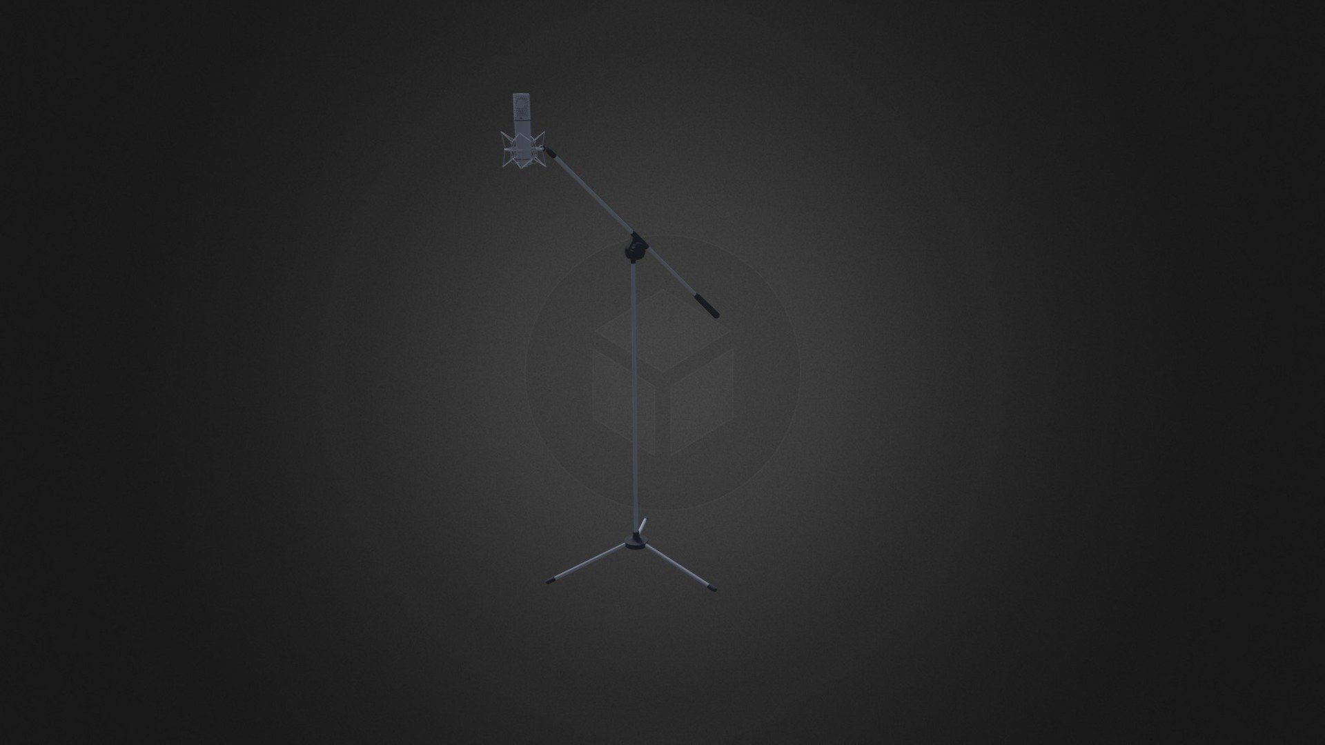 Microphone 1 3d model