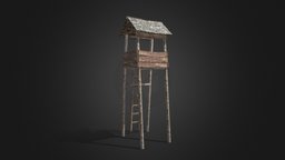 Wooden tower