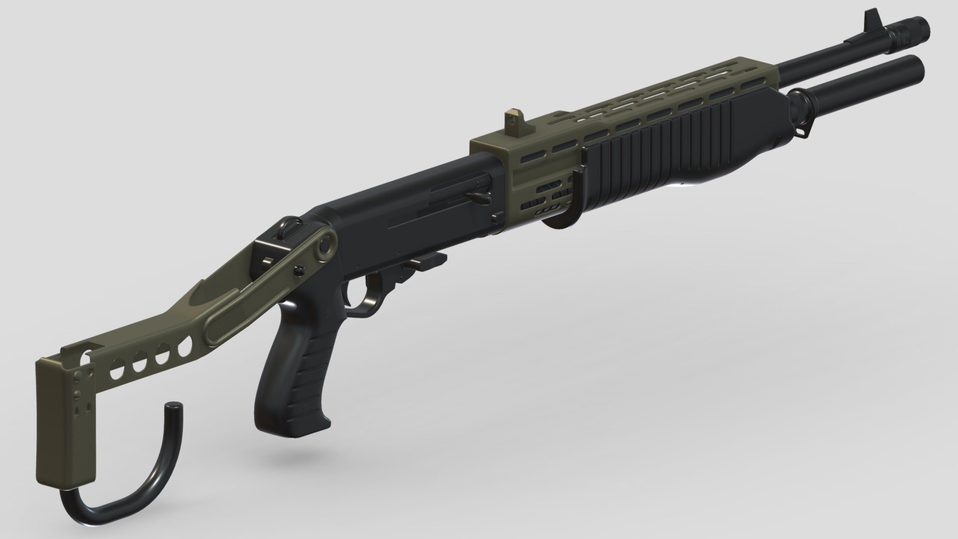 Franchi SPAS-12 3d model