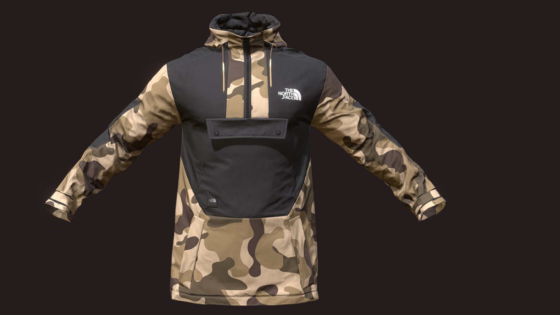 North Face Jacket 3d model