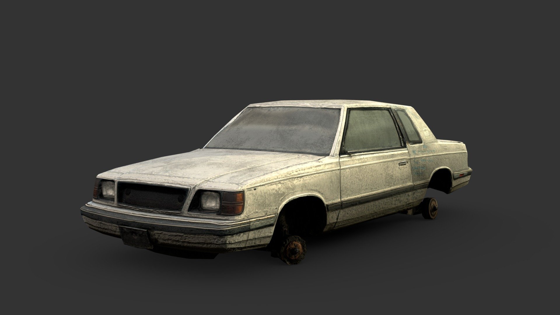 Reliant K Car 3d model