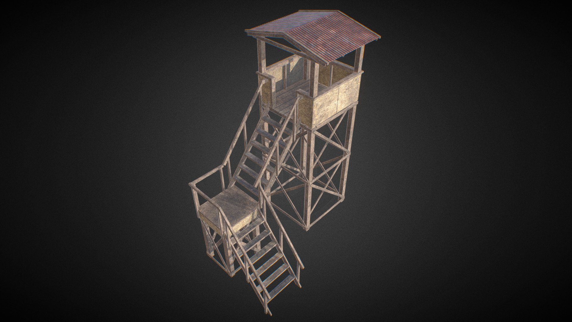 Guard Tower 3d model