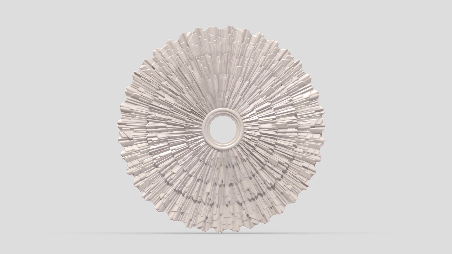 Classic Ceiling Medallion 22 3d model