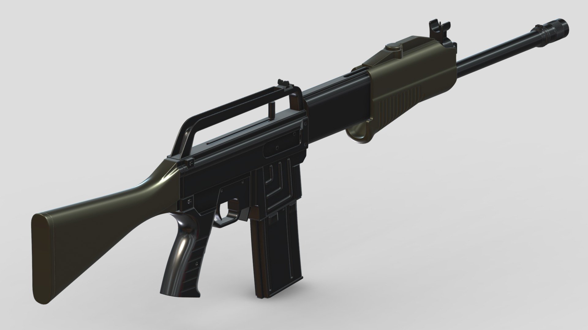 Franchi SPAS-15 3d model