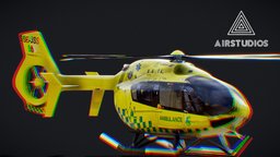 Ambulance Helicopter Airbus h145 (Swedish)