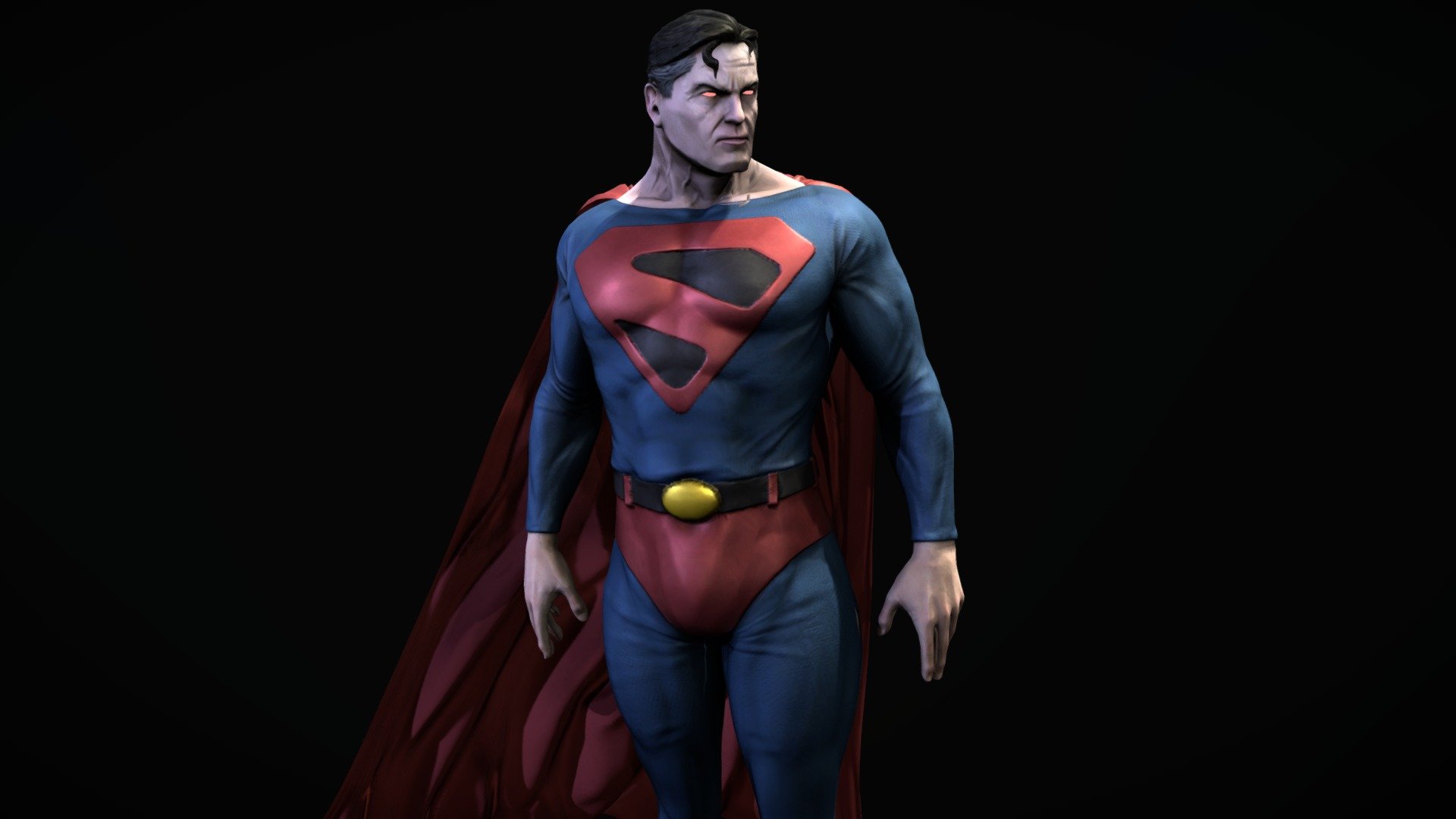 Kingdom Come Superman 3d model