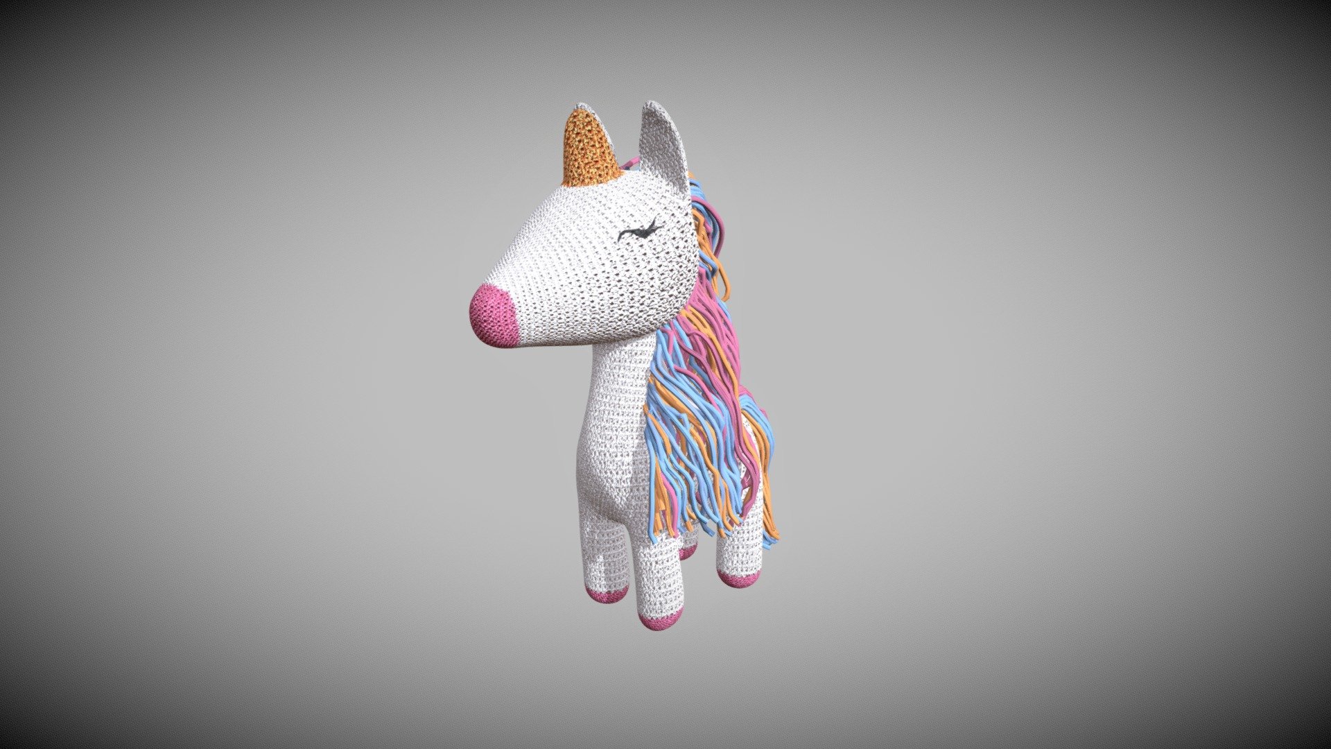 Unicorn 3d model