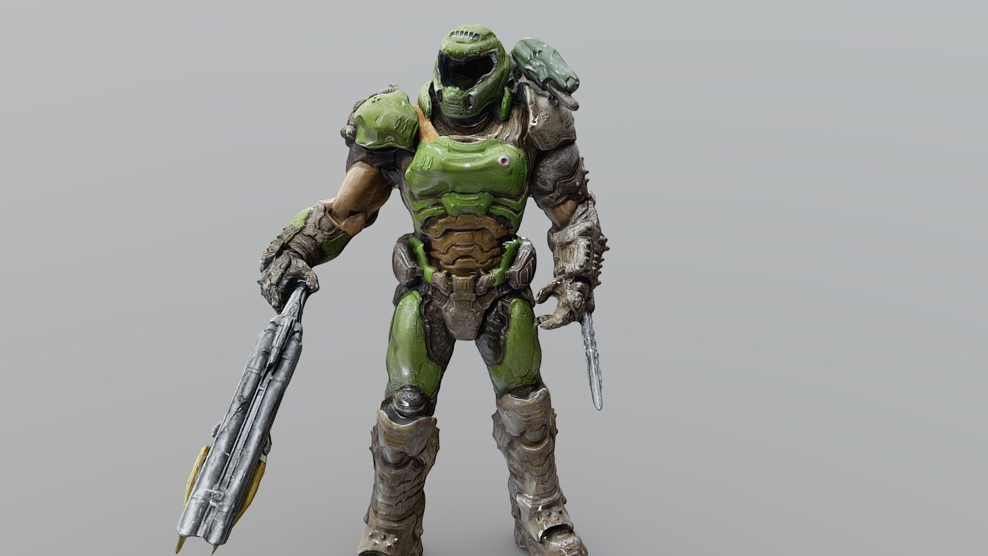 Doom Slayer 3d model