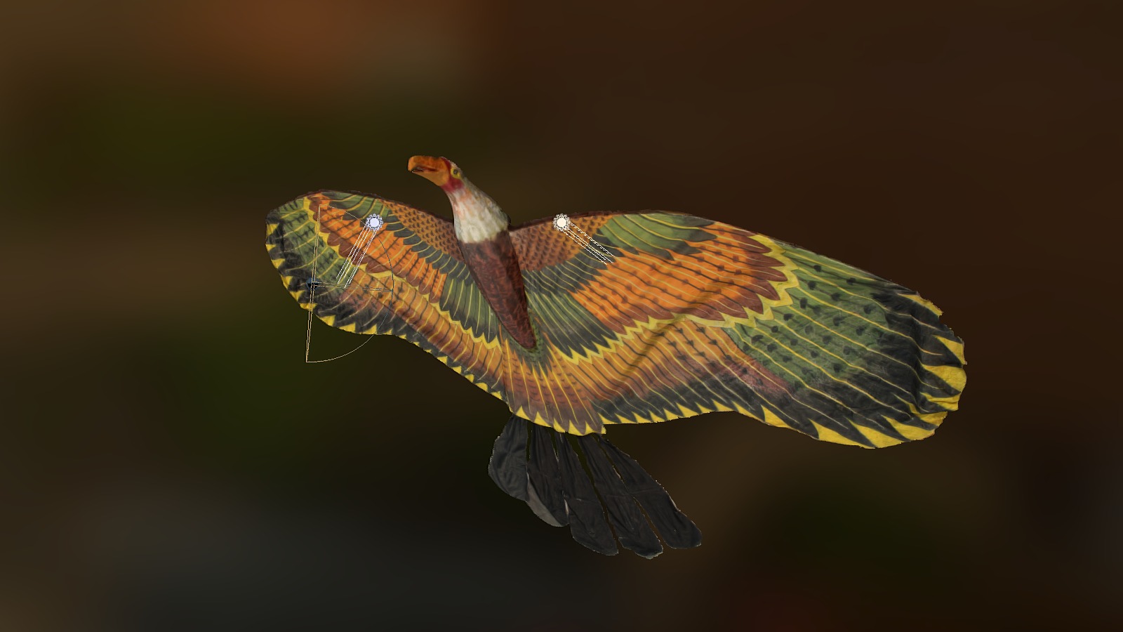 Phoenix Kite 3d model