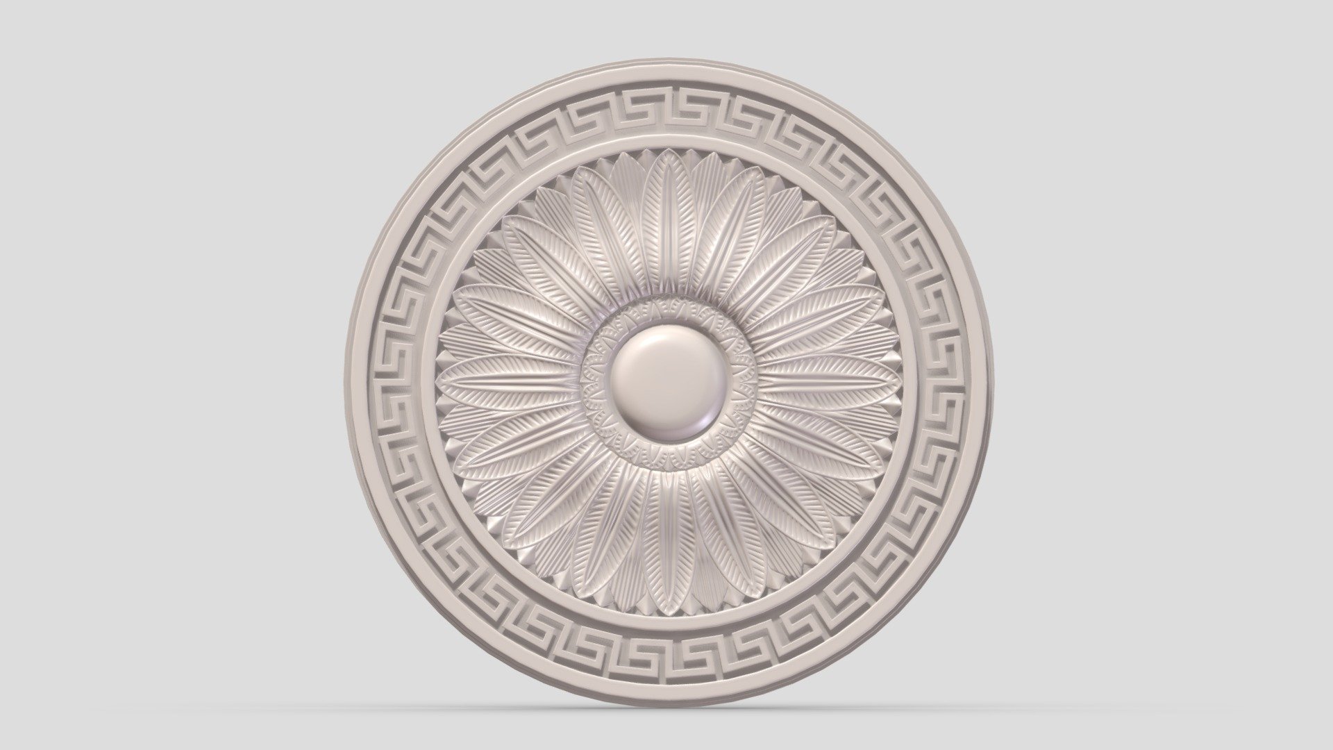 Classic Ceiling Medallion 13 3d model