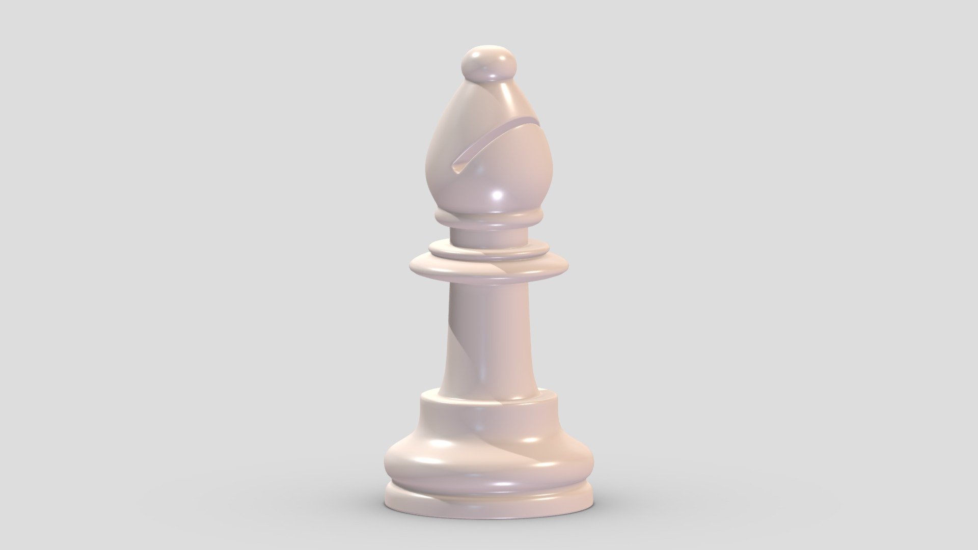 Bishop Chess 3d model