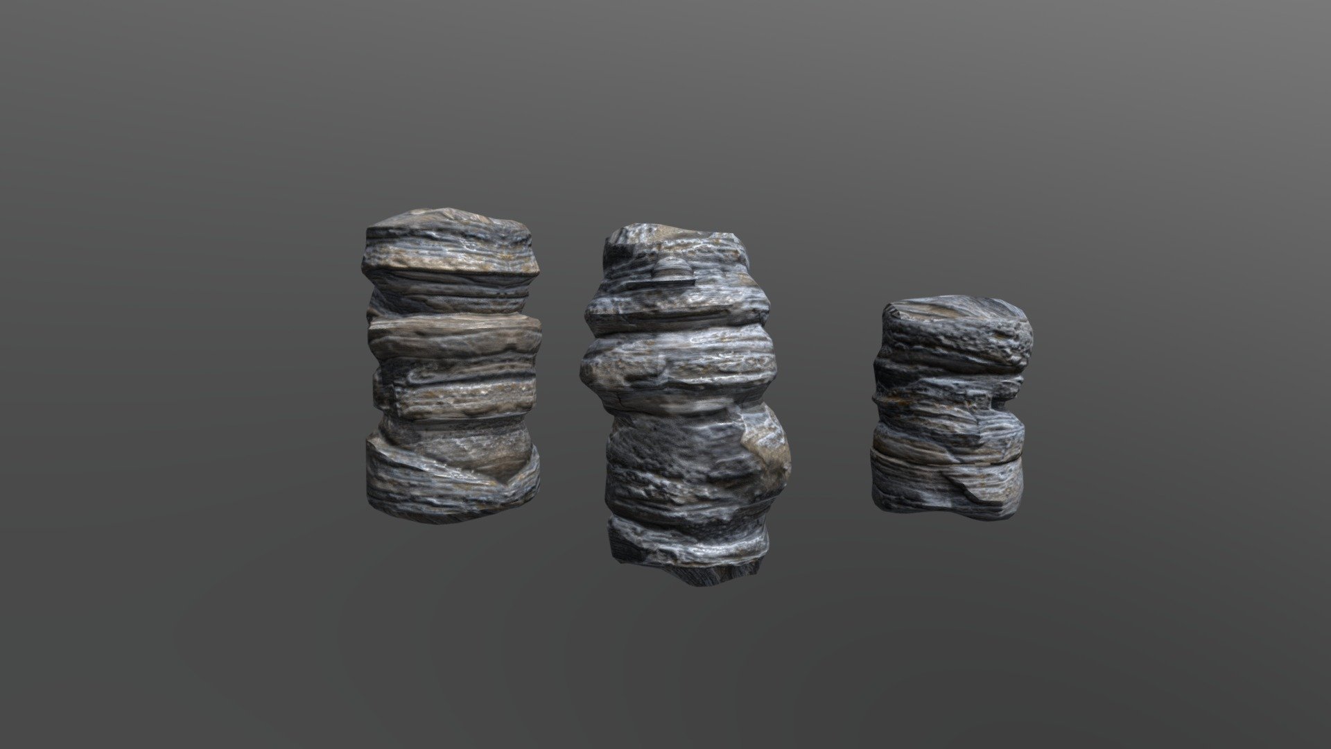 Rocks 3d model