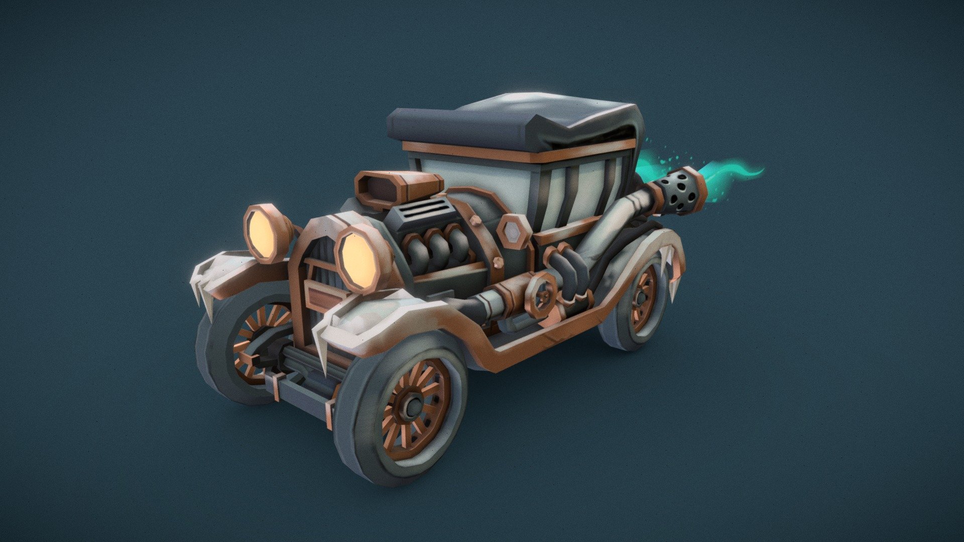 The Frost Car 3d model