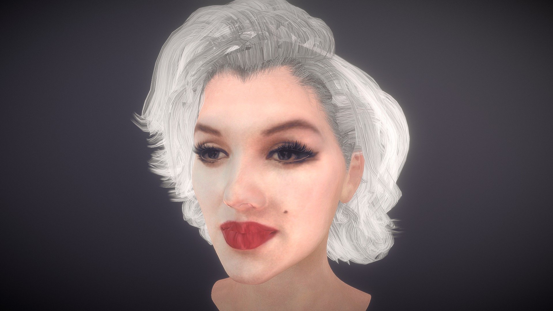 Marylin 3d model