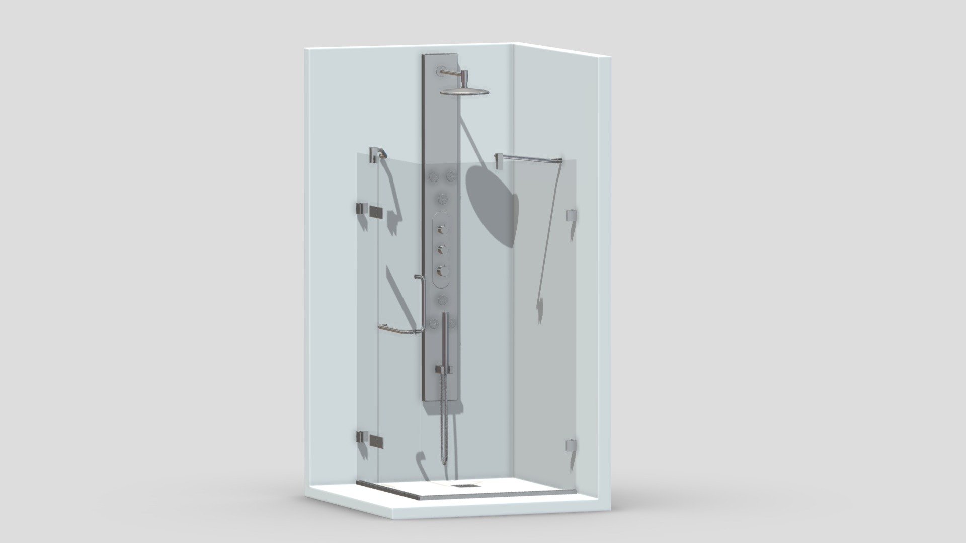 Vigo Monteray Shower 3d model