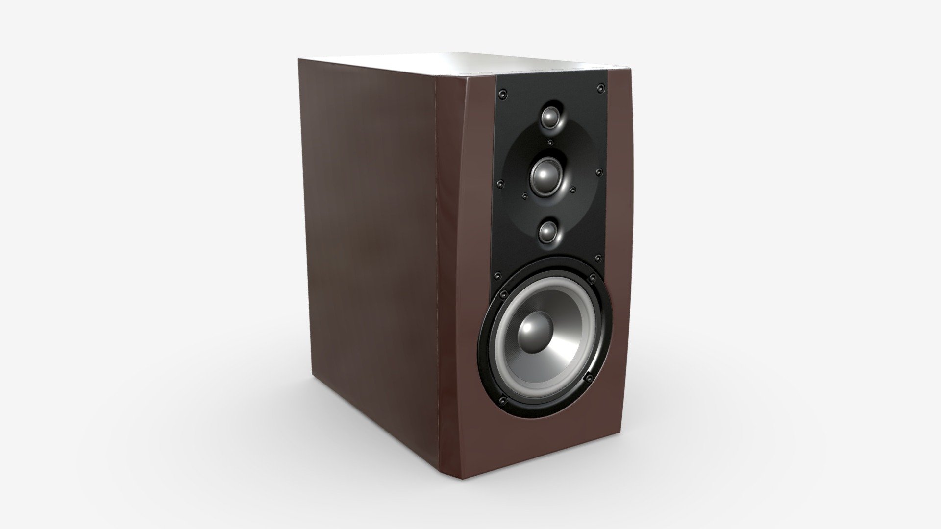 Bookshelf Speaker 3d model