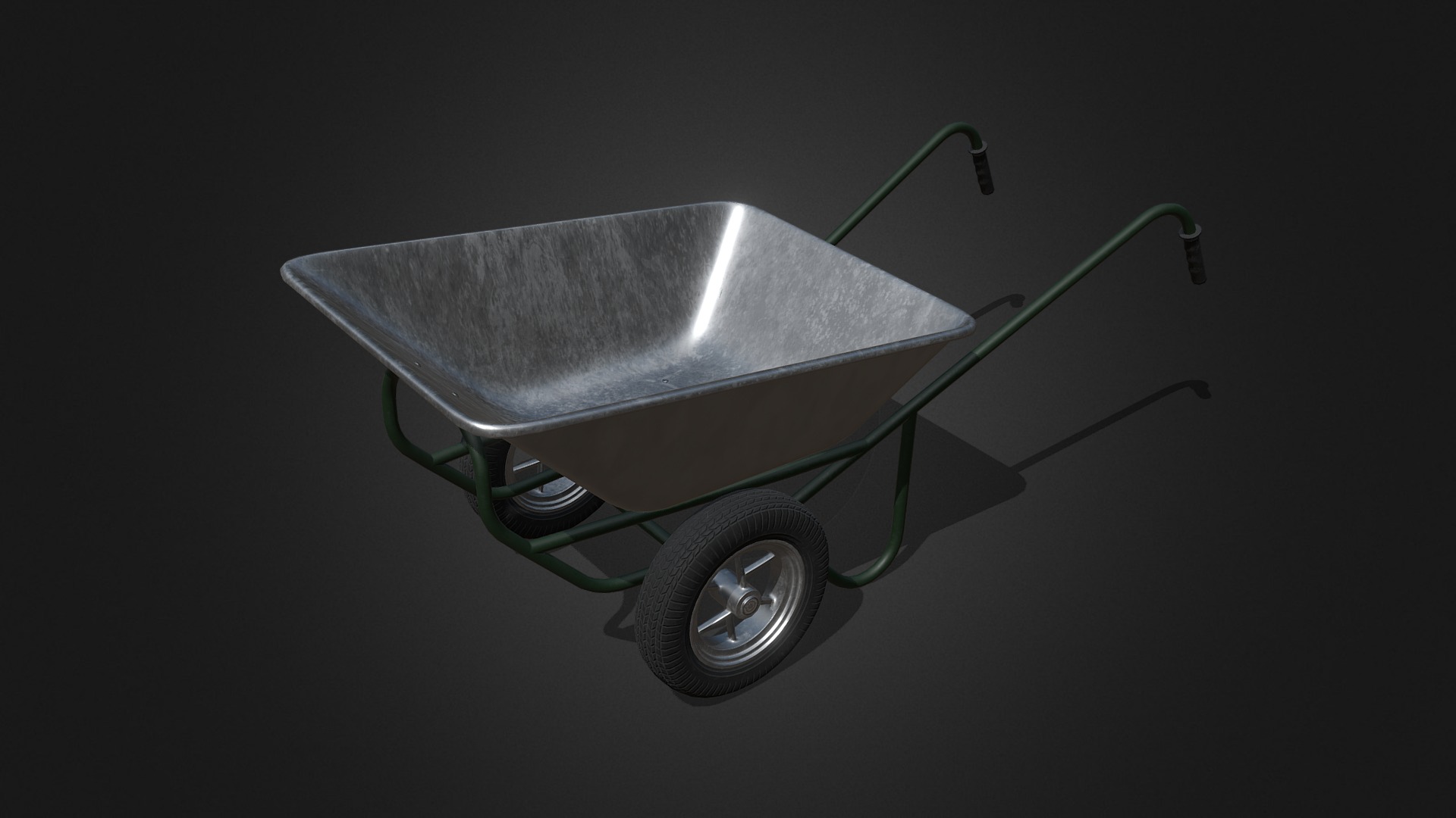 Wheelbarrow 3d model