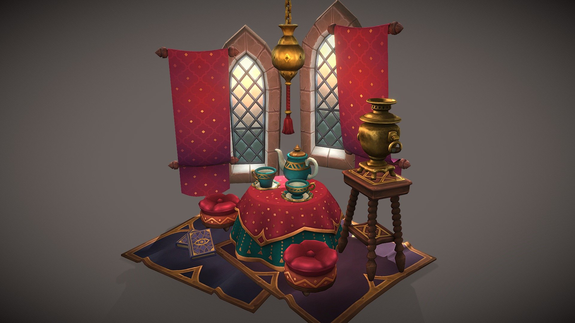 Morning Divination 3d model