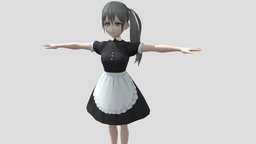 【Anime Character】Hina (Maid V2/Unity 3D)