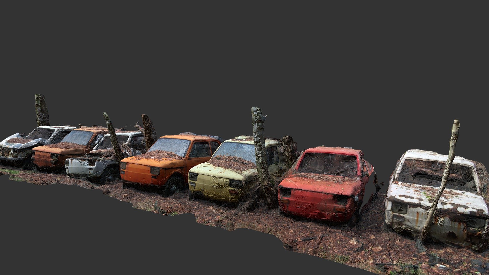 Fiat 126p 3d model