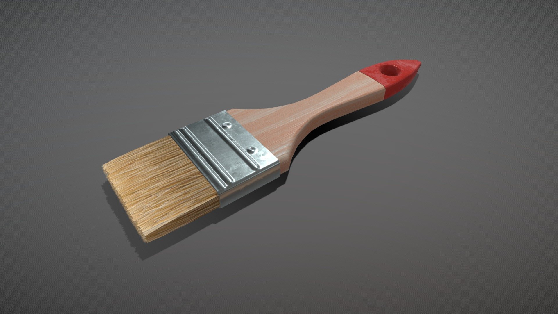 Paint brush 3d model