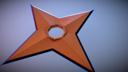 Low Poly Shuriken [FREE]