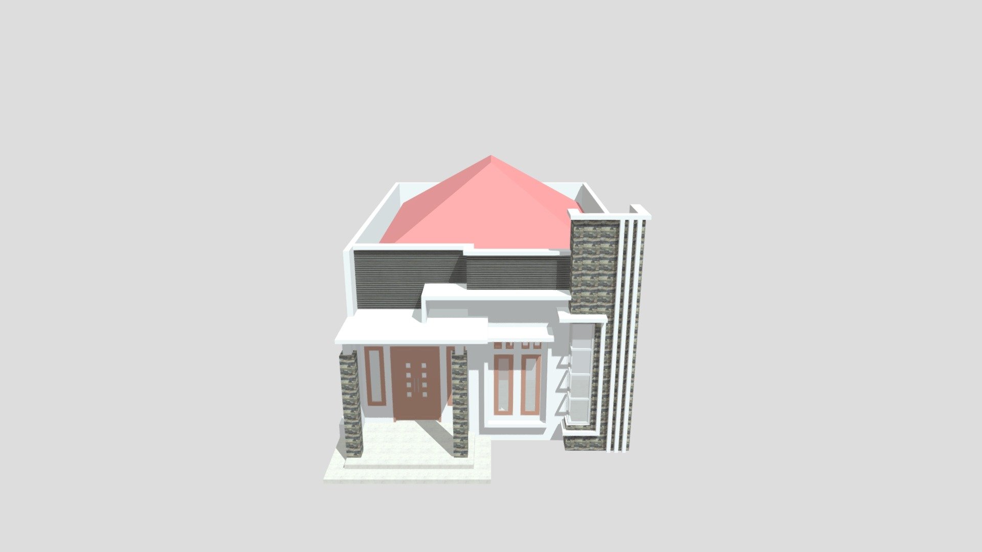 Rumah 3d model