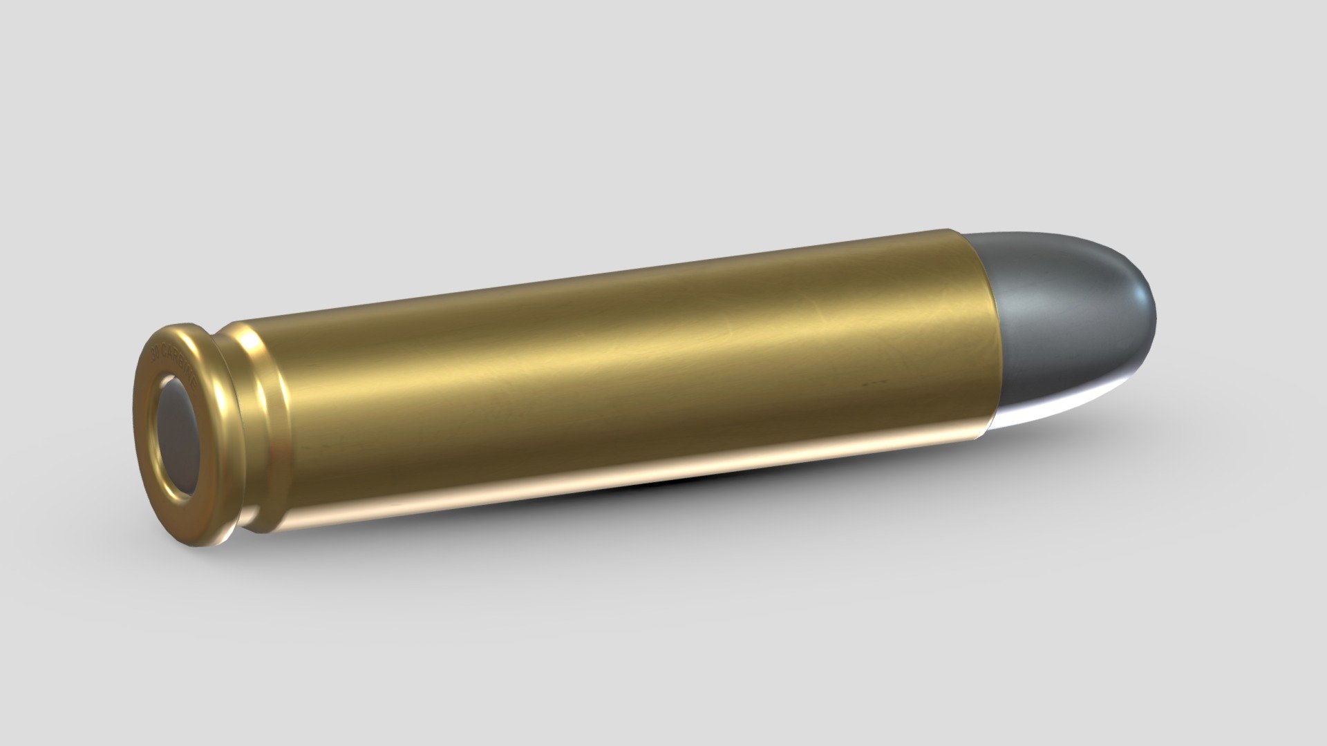 Bullet 30 CARBINE 3d model