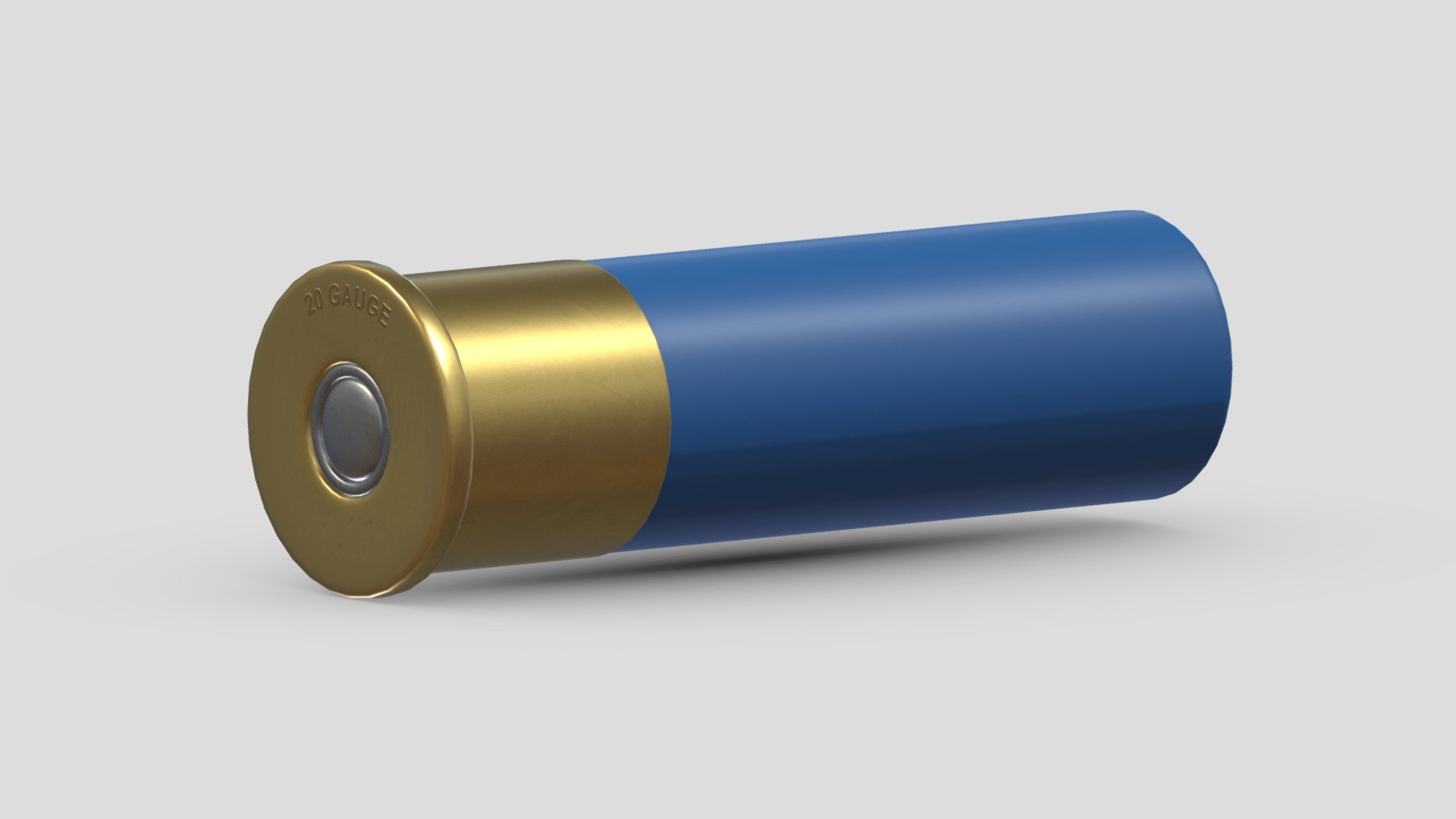 Bullet 20 GAUGE 3d model