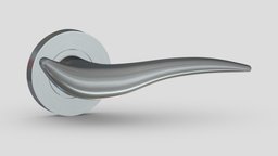 Consort Lunar Satin Stainless Steel Door Handle