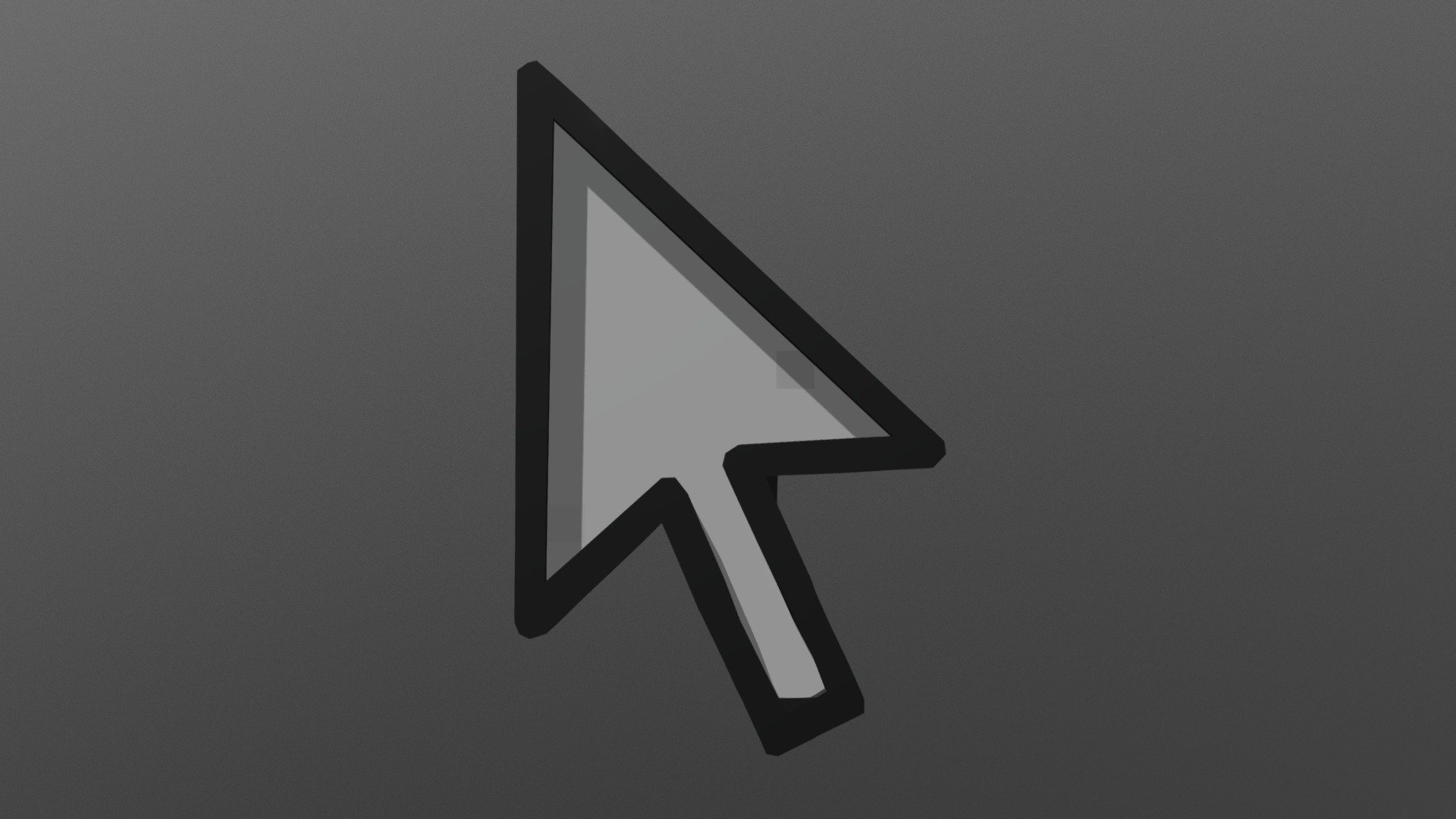 Cursor Icon 3d model