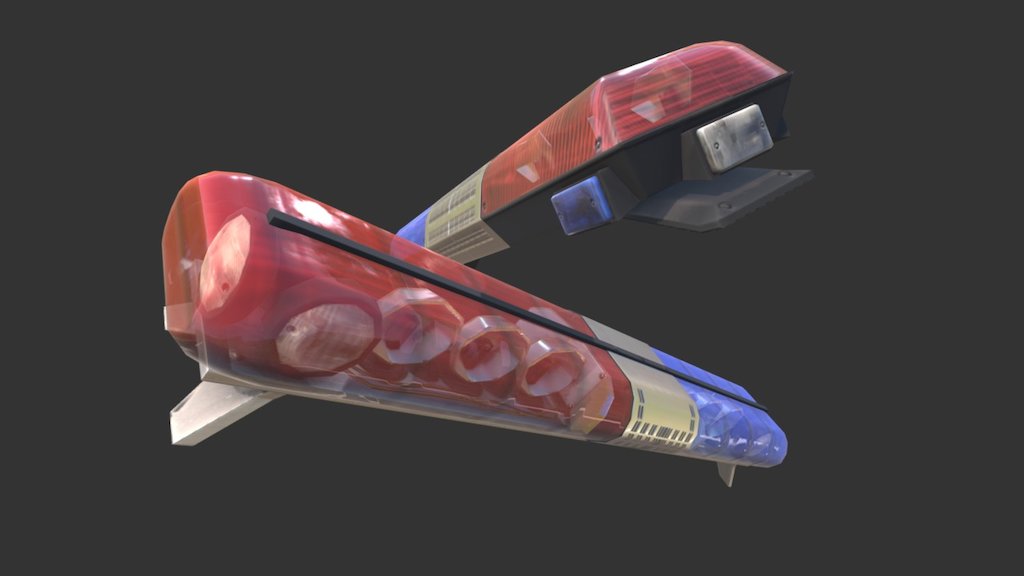 Lightbars 3d model