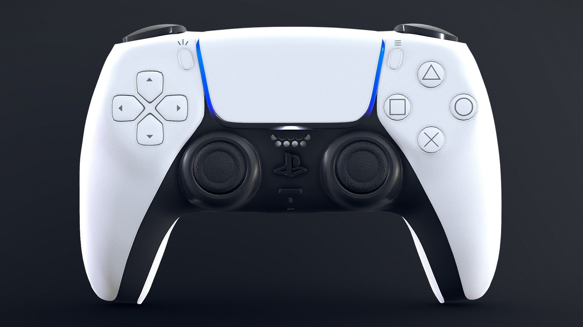 Sony Dualsense Controller 3d model