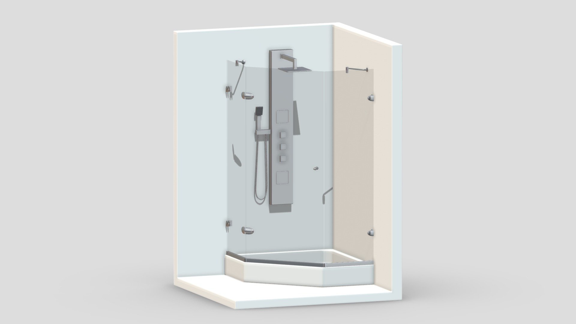 Vigo Verona Shower 3d model