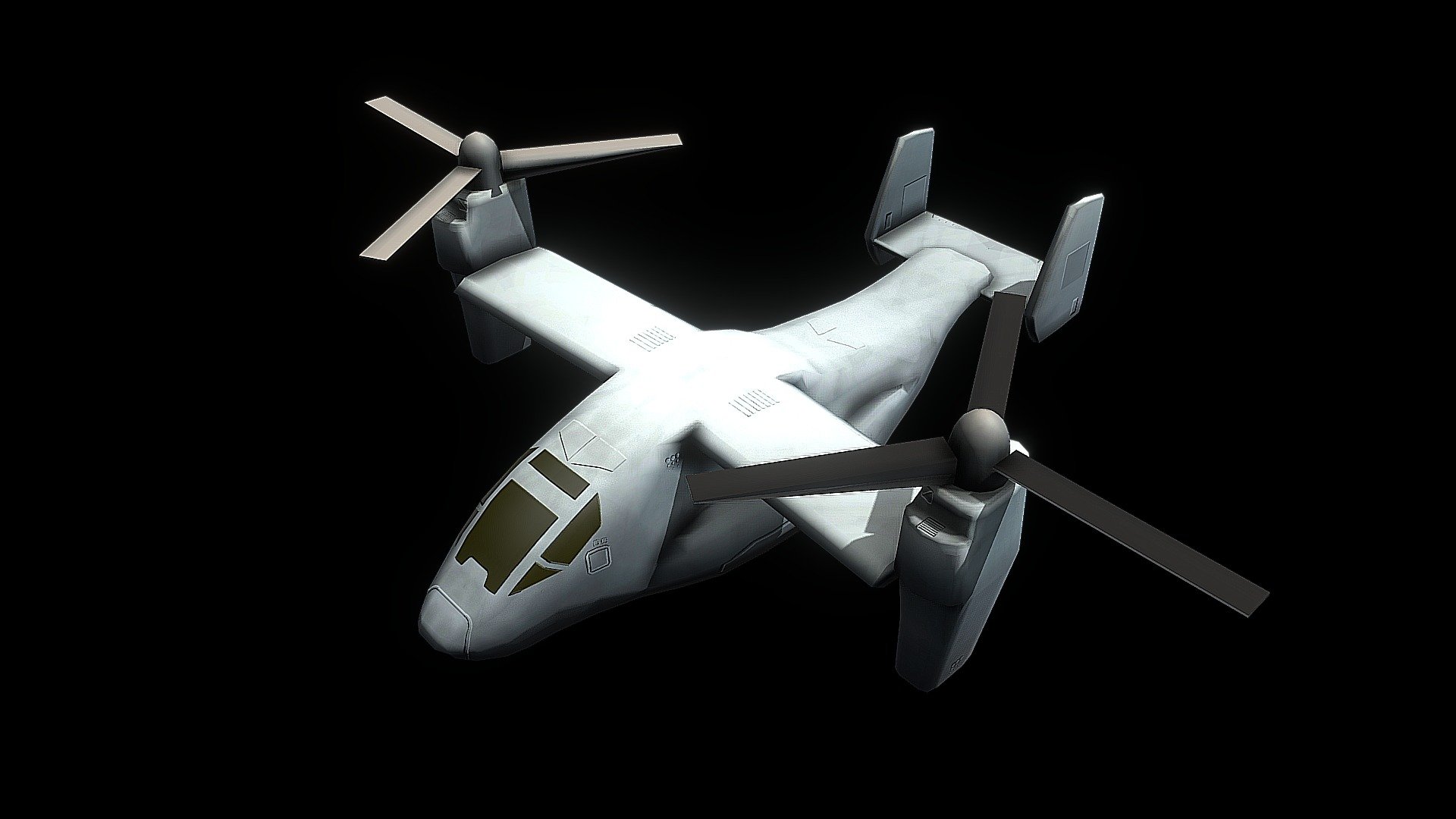 V-22 Osprey 3d model