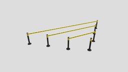 Police Tape Barrier with Multiple Lengths 4K