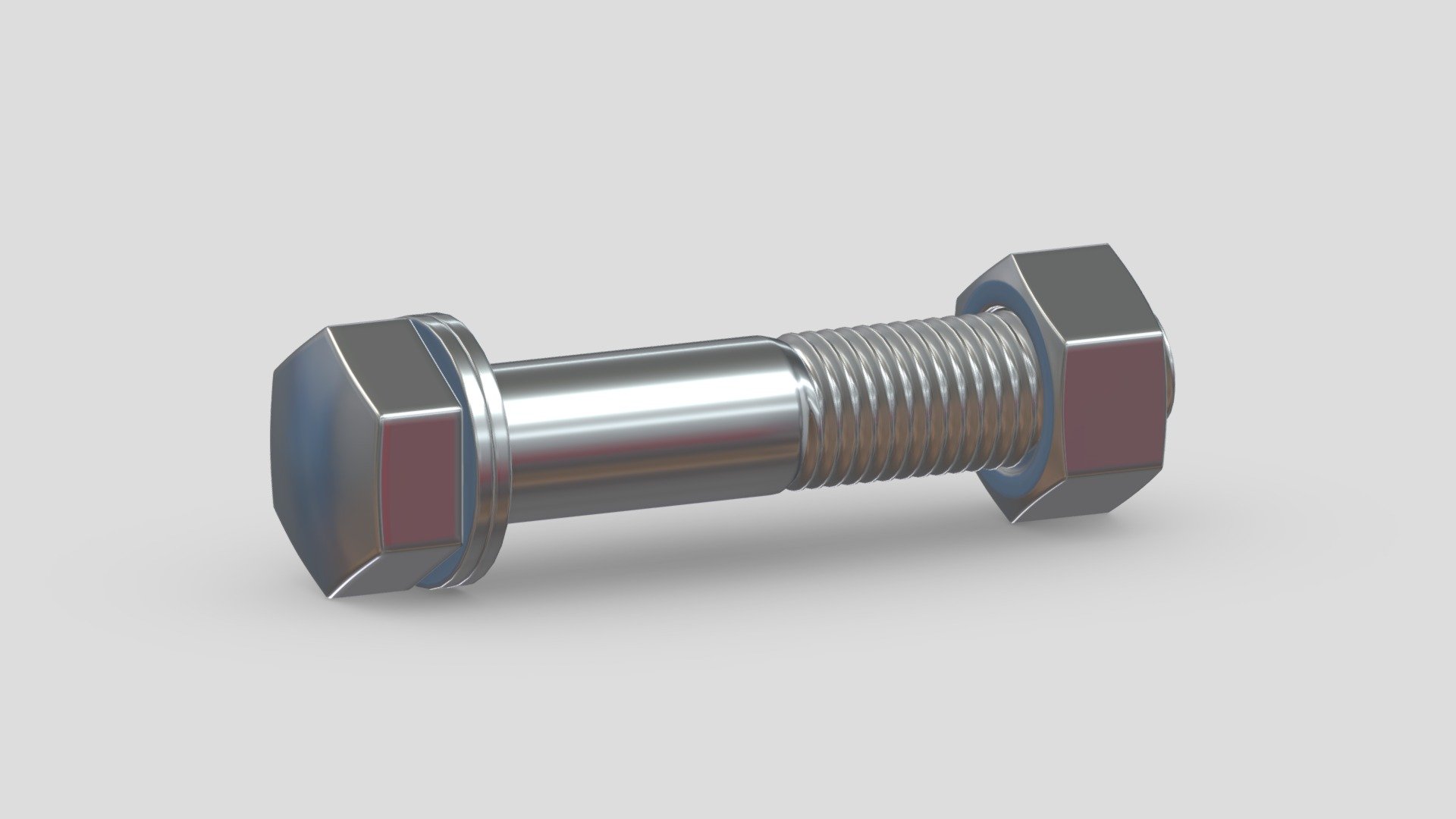 Hex Bolt 3d model