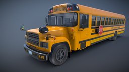 American generic school bus