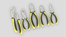 5 Pliers Set