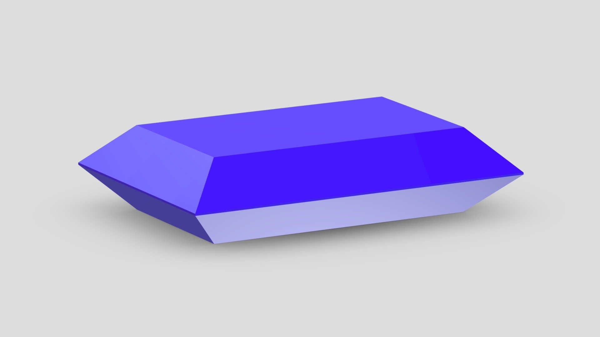 Bevel Gemstone 3d model