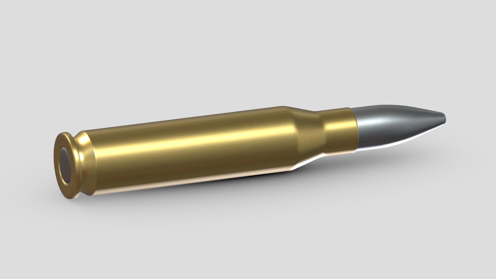 Bullet .223 Remingtoron 3d model