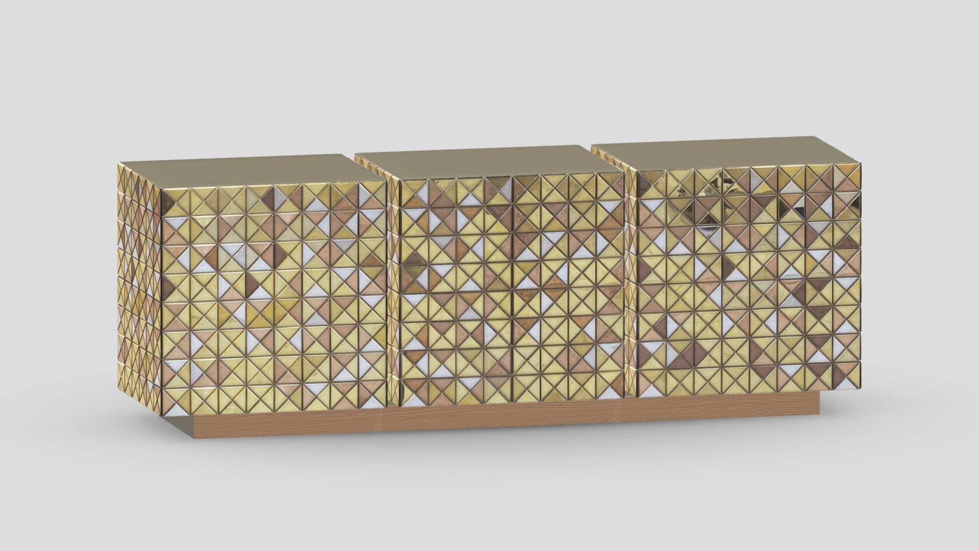 Boca Do Labo Pixel Sideboard 3d model