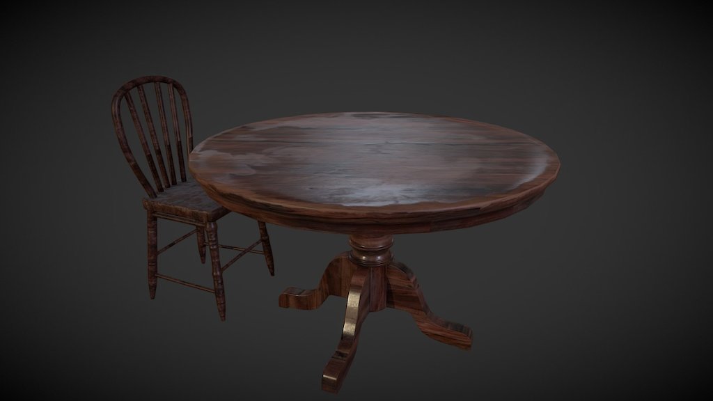 Saloon 3d model