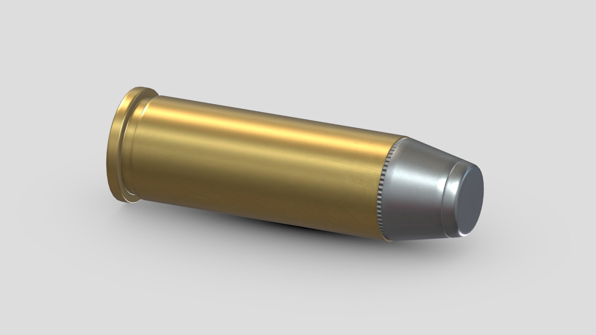 Bullet .44 MAGNUM 3d model