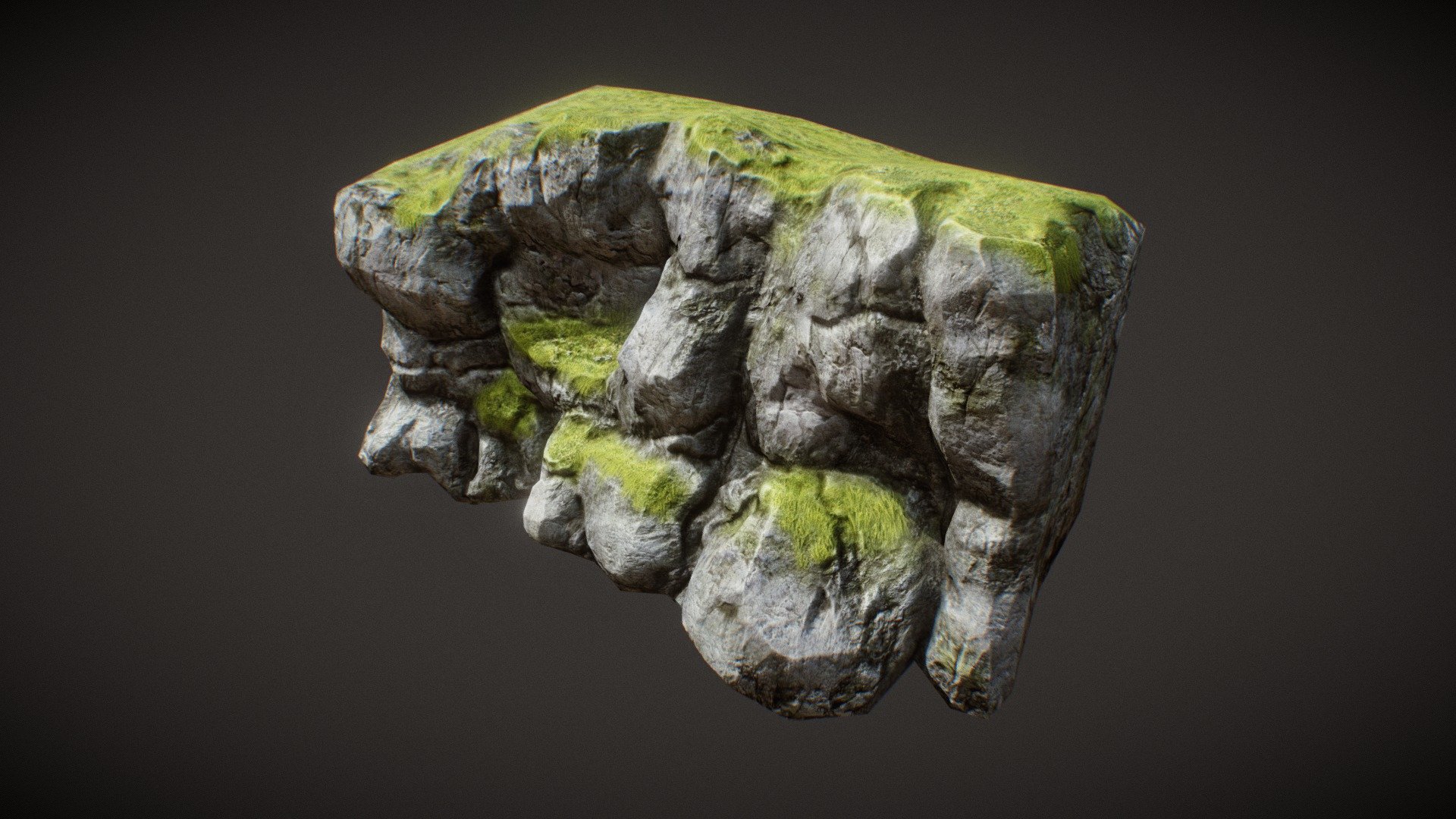 Generic Cliff 1 [RHE] 3d model