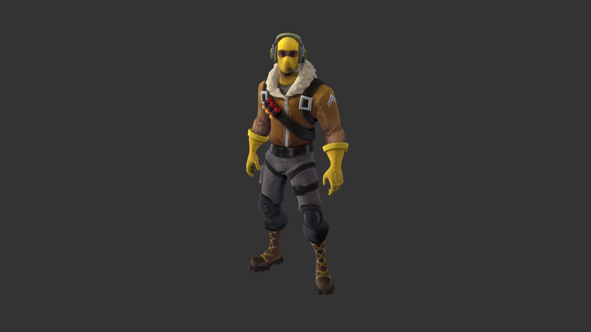 Raptor Outfit 3d model