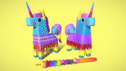 Low Poly Stylized Pinata Pack